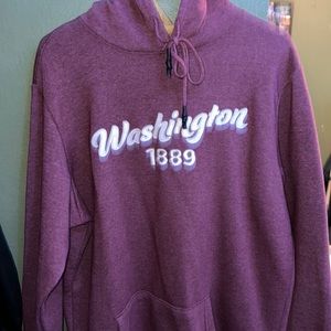 WASHINGTON GRAPHIC HOODIE SIZE L (42/44)
